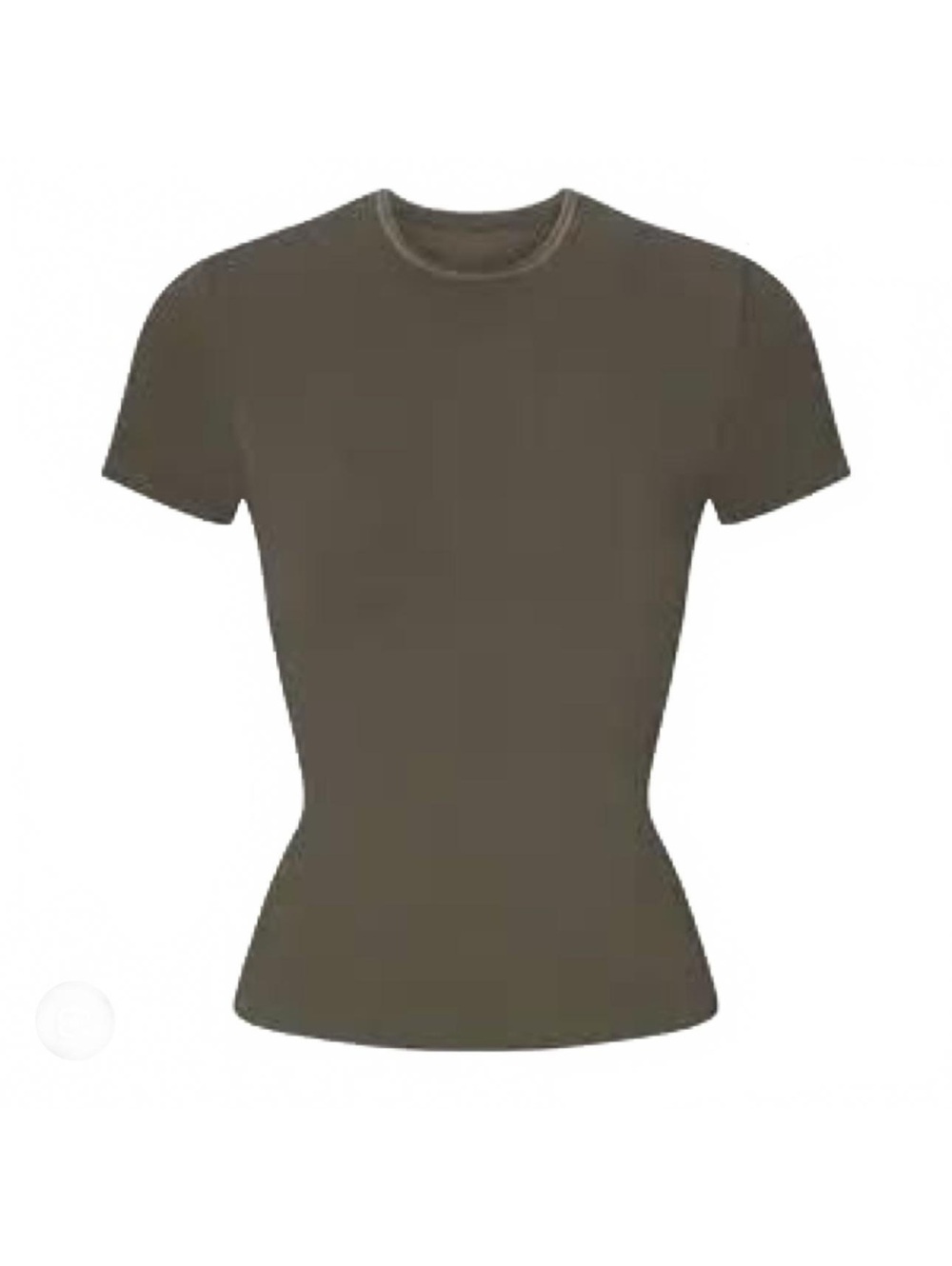 Nike Skims Ribbed Seamless Short Sleeve Top